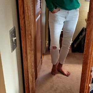 Off-white jeans from Loft